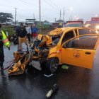 Los afectados fueron auxiliados inicialmente por las personas del sector.