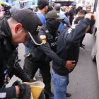 Fuerzas policiales realizan operativo en Durán.