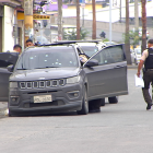 Chino Julio se movilizaba en este carro cuando fue atacado.