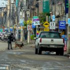 Una camioneta averiada generó una alerta de bomba en Durán.