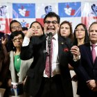 Patricio Chávez, asambleísta de la Revolución Ciudadana, respondió a los allanamientos.