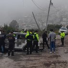 El hecho fue comunicado por moradores, quienes se percataron del carro en llamas durante la madrugada de ayer.