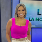Allison Carrillo, presentadora de El Despertar de La Noticia, de RTS