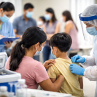 Recreación de refuerzo de vacunación como medida preventiva ante el riesgo regional de sarampión.