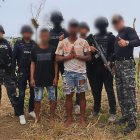 Foto de archivo del operativo policial realizado el 4 de diciembre de 2024, en el que fueron rescatados el futbolista Pedro Pablo Perlaza y un acompañante.