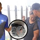 La madre y el hermano de Randy Matute llegaron a la morgue para retirar su cadáver.