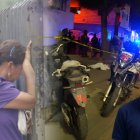 Familiares de Carlos Alberto Jines Ponguillo llegaron a la morgue para retirar su cuerpo.