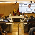 El 'encontrón' se dio en el pleno del Concejo Metropolitano de Quito