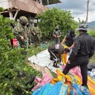 Elementos policiales y militares se desplegaron en Playa Prieta, en la zona rural de Portoviejo