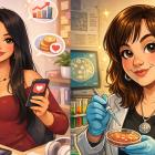 Usuarios de TikTok e Instagram comparten caricaturas personalizadas que reflejan su identidad y estilo profesional con inteligencia artificial.