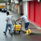 En este lugar ocurrió el crimen.