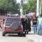 El cadáver estaba en el interior de este vehículo.