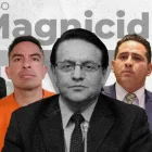 El juez penal de Pichincha, Geovanny Freire, instaló la audiencia de vinculación contra los cabecillas de Los Lobos en el caso Magnicidio FV
