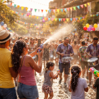 Imagen de carácter referencial. Escena recreada para ilustrar el ambiente festivo del Carnaval.