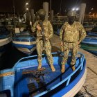 Los miembros de las Fuerzas Armadas capturaron a un supuesto implicado.