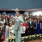 Con un corazón en sus manos, agradeció el cariño recibido en Ambato.