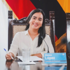 Blanca López denuncia hostigamiento tras intervención del Gobierno en Segura EP en Guayaquil.