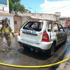 El vehículo con el que se cometió el crimen fue incinerado.