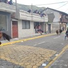 El ambiente de fiesta se transformó en angustia.