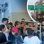 Los damnificados se reunieron la mañana de ayer para pedir ser escuchados. Solo la Policía permanece en el lugar.