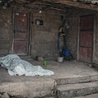 Vivienda en la parroquia Sacapalca donde ocurrió el presunto envenenamiento que dejó una mujer fallecida y una niña hospitalizada.