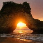 El Arco del Amor, uno de los tesoros naturales de Jama.