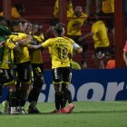 Barcelona SC celebró su clasificación tras una dramática tanda de penales.