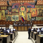 El movimiento Acción Democrática Nacional (ADN) expulsó de su bancada al asambleísta alterno Paco Mateo Cepeda Solis