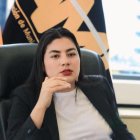 Yuri Colorado, presidenta de al AME y alcaldesa de Muisne.