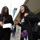 Amanda y Tamia Villavicencio, hijas de Fernando Villavicencio.