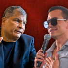 Rafael Correa vs. Daniel Noboa: nuevas declaraciones polémicas.
