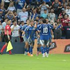 Emelec anotó el primer gol en el 1-1 ante Delfín, por la fecha 2 de LigaPro 2026. Luka Klimowicz convirtió.