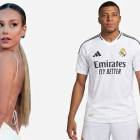 Ester Expósito y Kylian Mbappé