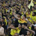 Hinchas de Barcelona están felicies por el triunfo ante Emelec.