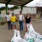 Participaba en mingas del barrio junto a fundaciones de derechos humanos.