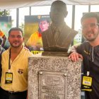 hermanos Alvarez Henriques: Aquiles (I), Antonio y Xavier.