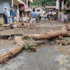 En Zaruma, el desbordamiento de un río dejó graves secuelas.