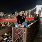 La investigada Diana González difundía sus viajes en su cuenta en una red social.