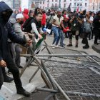 Durante la jornada se registraron disturbios.