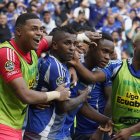 Miller Bolaños salva a Emelec con un golazo y el Bombillo vence 2-1 a Orense en el Capwell