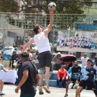 Como parte de los homenajes se llevó a cabo la primera edición de la Copa Jorge Arturo Carrera, que se realizará cada año para recordar al pionero del ecuavóley