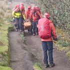 Una persona falleció en la ruta hacia la cumbre del Rucu Pichincha.