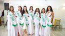 Las candidatas por la corona de Esmeraldas.