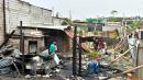 Varias viviendas fueron consumidas por un incendio en Flor de Bastión.