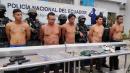 Hay cinco detenidos en total, tres de los cuales pertenecerían a grupos criminales.