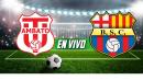 Técnico Universitario vs Barcelona por la fecha 14 en Ambato.