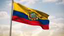 Bandera del Ecuador.