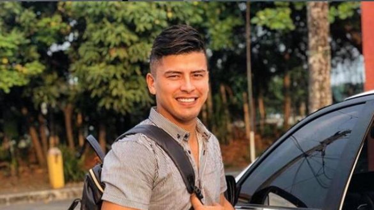 El joven desmintió los rumores de una supuesta vinculación con el hermano de Daniel Salcedo.
