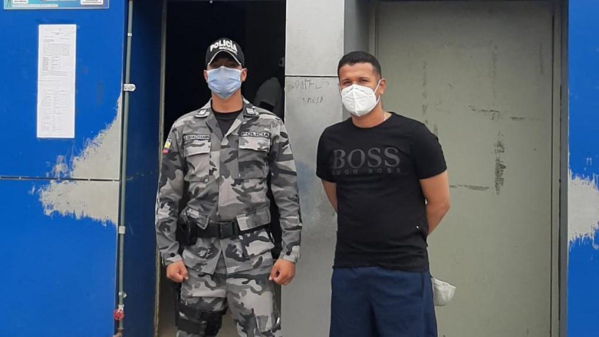 Jorge Zambrano, también conocido como JL goza del régimen prelibertario. El pasado 8 de junio se presentó en la cárcel de El Rodeo, en Manabí.