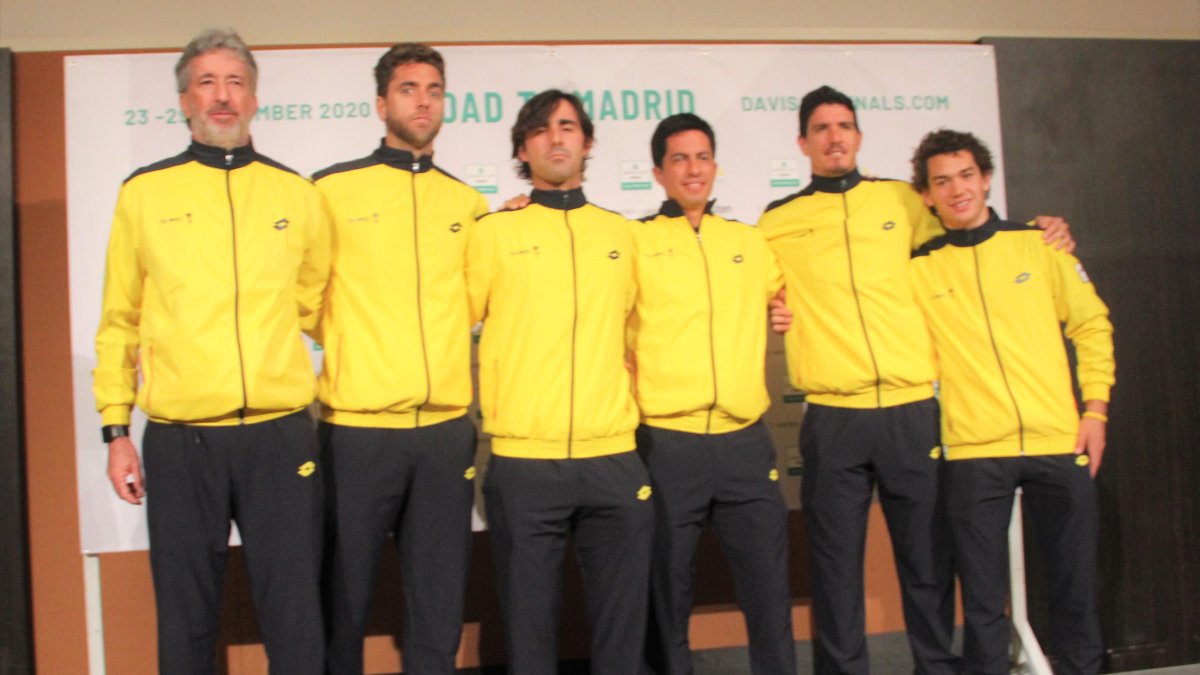 El equipo de Ecuador de Copa Davis tendrá más de un año para entrenar y jugar las finales en Madrid.